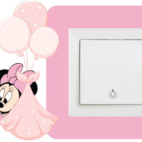 Minnie 5 stiker oko prekidaca